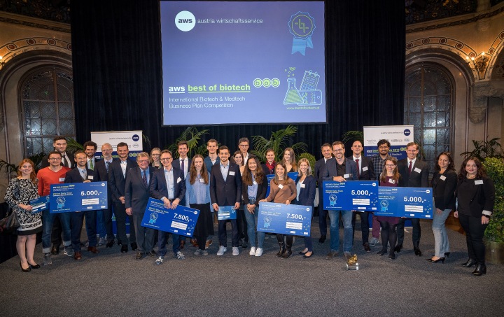 aws Best of Biotech: Auszeichnung der besten Life Science-Geschäftsideen – Gewinner Start up Track, Kategorie Digital Health: MyMind!